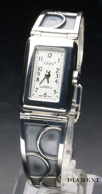 Damski zegarek srebrny marki OSIN C0035  (2).jpg